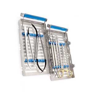 ชุดอุปกรณ์เจาะอุโมงค์รากฟัน ดร.เรดอร์ 10 ชิ้น พร้อมตลับใส่เครื่องมือผ่าตัดทางทันตกรรมสำหรับการผ่าตัดเนื้อเยื่ออ่อน - Product Image 4