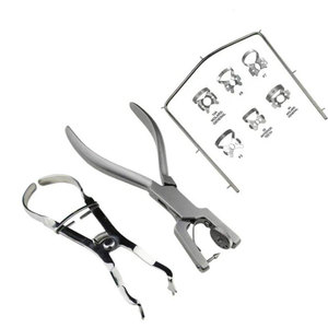 Kit complet d'instruments d'isolation dentaire en caoutchouc pour traitement endodontique, traitement des canaux radiculaires, restauration dentaire - Product Image 2