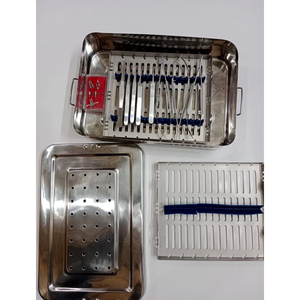 Ensemble d'instruments microchirurgicaux de base Surginexa Premium de haute qualité pour la microchirurgie des mains, en acier inoxydable - Product Image 1