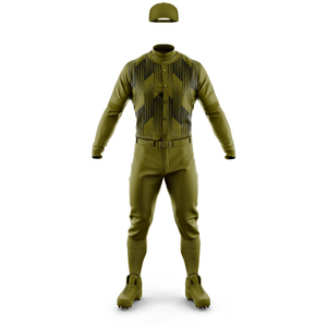 Custom Printed <b>Baseball</b> Jersey Set Button Down Team Uniform Breathable Quick Dry - Product Image 5