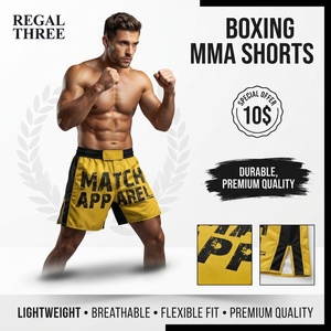 Boxing MMA Shorts Custom Sublimation Printed Fight Shorts <b>Women</b> Lightweight Breathable Training <b>Boxer</b> Shorts Men - Product Image 6