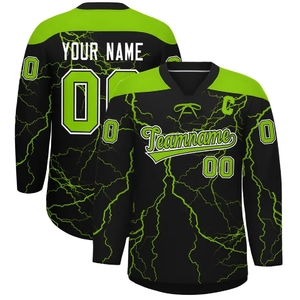 Maillot de hockey sur glace personnalisé pour équipe, vêtements de sport performants pour les jeunes, les adultes et les joueurs professionnels - Product Image 1