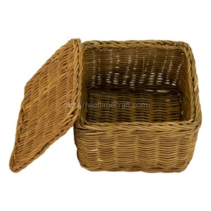 Best Selling Rattan <b>Gift</b> Box Idea, Storage Box Home Decoration, for Loved One, <b>Small</b> Business Wholesale Vietnam - Product Image 5