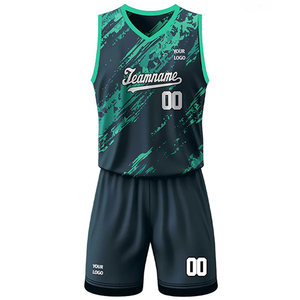 Custom Printed Plus Size Sublimation Basketball Uniform Set | Sleeveless Jersey Shorts | Spandex/Polyester | Breathable Quick - Product Image 5