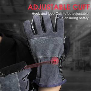Wholesale Rate Top Quality Cowhide Leather <b>Driver</b> Working <b>Gloves</b> Heat Resistant Driving Work <b>Gloves</b> For General Purpose Use - Product Image 4
