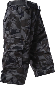 2026 Wholesale 100% Cotton <b>Camo</b> <b>Cargo</b> <b>Shorts</b> for Men Summer Wear Breathable Casual High Street Multi-Pocket Elastic <b>Short</b> Unisex - Product Image 2