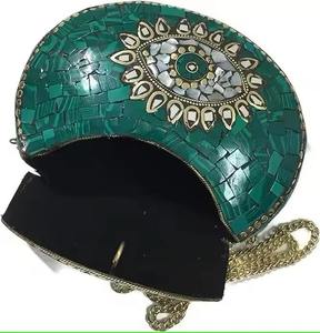 Bolso de Mano de Resina Acrílica de Diseño para Mujer, Bolso de Fiesta Transparente de Lujo para Boda - Product Image 4