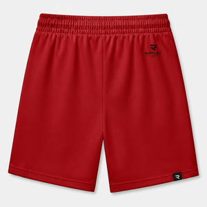 Shorts de sport décontractés pour enfants 2026, couleur unie, en coton, style Bermuda, pour la course, en tissu tricoté, pour l'entraînement des garçons, shorts en nylon - Product Image 2