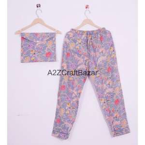 Ensembles de pyjamas pour femmes en gros – Vêtements de nuit et de détente en modal, pyjamas personnalisés en coton à manches longues et doux pour femmes - Product Image 3