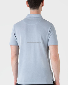 Polo de verano personalizado para hombre, ajuste Regular, algodón orgánico de alta calidad, cuello abotonado, transpirable, manga corta, nuevo estampado - Product Image 3