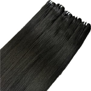 Paquets de cheveux crus vietnamiens vierges de couleur claire de qualité de luxe Extensions de cheveux respectueuses de la teinture - Product Image 1