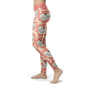 Legging de yoga taille haute pour femme, design premium, avec contrôle du ventre à pois, non transparent, pour la gym et le fitness - Product Image 5