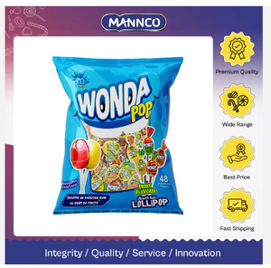 Sucette à la gomme multi-saveurs de fruits, texture dure, goût sucré, multicolore, meilleur rapport qualité-prix pour les acheteurs et importateurs - Product Image 1