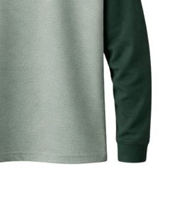 T-shirt à manches longues en jersey raglan personnalisé pour homme, coton et polyester, col rond, décontracté, manches contrastées, style baseball, fourniture de vêtements OEM - Product Image 6