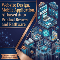 Software de IA para la revisión y calificación automática de productos, diseño de sitios web de comercio electrónico, aplicación móvil para Android e iOS, software CRM y ERP en línea basado en web