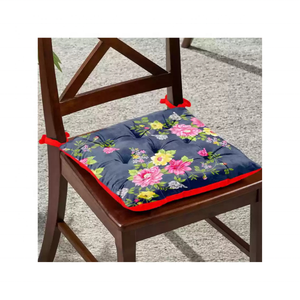 ผ้ากำมะหยี่ปักลาย100% สีฟ้าแนวชนบท20x20นิ้วผ้ากำมะหยี่ปักลายด้วยมือน้ำหนักเบาผ้าปูเก้าอี้มาใหม่ - Product Image 6