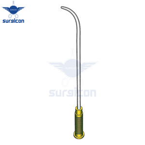Disector de Senos Silverstein de 30 cm, 10 mm de Diámetro, Curva de 4 cm, Acero Inoxidable, Instrumento Quirúrgico Reutilizable para Senos - Product Image 4