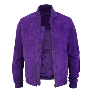 Premium Men's Vintage Winter <b>Leather</b> <b>Jacket</b> Thick <b>Leather</b> Stand Collar Embroidered Crocheted Weaving Technics Windproof - Product Image 4