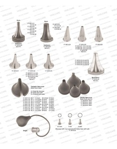Spéculum auriculaire Siegle, Otoscope ORL, Spéculum auriculaire pneumatique, Instrument de diagnostic otologique pour examen auriculaire par Vaslcare - Product Image 4