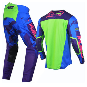 Conjunto de Jersey y Pantalones de Ciclismo con Estampado por Transferencia de Calor Personalizado, Ropa para Motocross, Resistente al Viento, de Secado Rápido, Transpirable, Unisex, Diseña Tu Propio Equipo - Product Image 2
