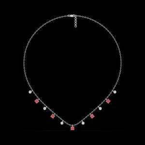 แหวนหมั้นเพชรทรงรูด้า 3 กะรัต ทองคำขาว 18K เพชรเพาะเลี้ยงในห้องปฏิบัติการ สำหรับผู้หญิง เครื่องประดับเจ้าสาวสุดหรู ของขวัญวันครบรอบ - Product Image 3