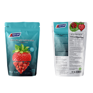 Marca Privada OEM - Proveedor de Vietnam, Fresas Liofilizadas, Snack Natural Premium - Paquete de 20g - Product Image 1