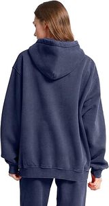 Fabricante y Proveedor OEM de Sudaderas con Capucha de Algodón Lavado, Sudadera con Capucha de Gran Gramaje con Lavado Ácido para Hombre y Mujer, Sudadera con Capucha de Lujo con Lavado Vintage, Corte Relajado - Product Image 3