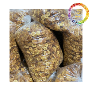 Dried banana chips crispy slices tropical fruit <b>snack</b> for bulk export and food service use - Product Image 3