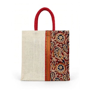 Premium Quality Samir ALam Brand Natural Jute Tote <b>Bag</b> Large Curved Straps Shopping <b>Gift</b> Packaging Promotional Events Eco - Product Image 1