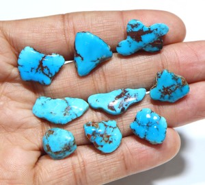 Turquesa Príncipe al por mayor, piedra natural en bruto, losa de turquesa natural de Arizona para la fabricación de joyas y colgantes. - Product Image 2