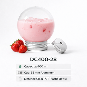Bouteille personnalisable en PET de 400 ml DC400-28 pour l'emballage de boissons, écologique et adaptée aux jus - Product Image 6