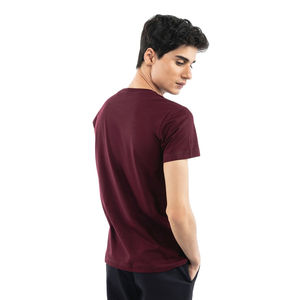 T-shirt de sport pour homme 100 % coton, personnalisé avec impression sérigraphique, respirant, anti-plis, col rond, coupe classique, taille OEM, vente en gros - Product Image 5