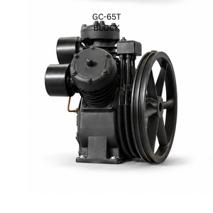 Bloc de compresseur d'air industriel robuste GC 65T, tête de compresseur en fonte à refroidissement par air - Product Image 2