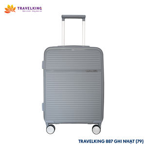 Ensemble de valises rigides antivol de luxe personnalisées haut de gamme en PP avec roues 360° et serrure numérique TSA, chariot premium Vietnam B2B - Product Image 4