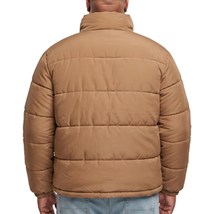 <b>Men</b> Stand Collar Vintage Puffer <b>Jackets</b> Winter <b>Warm</b> Quilted Outdoor Coat <b>Men's</b> Button Down Puffer Bubble <b>Jacket</b> <b>Mens</b> - Product Image 2
