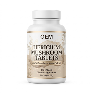 Complément Alimentaire OEM à Base d'Extrait de Champignon Crinière de Lion (Hericium) - 120 Comprimés - 72g - Product Image 1