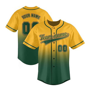 New Design High Quality Quick Dry Short <b>Baseball</b> Jersey Anti-Bacterial Lightweight Breathable for Online Sale Wholesale Cheap - Product Image 1