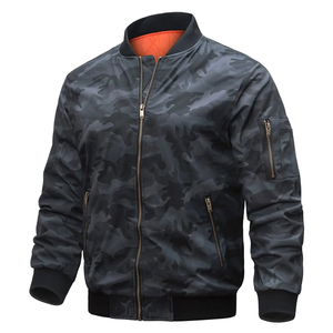 Chaqueta Satinada Unisex Personalizada con Logotipo Bordado, Transpirable, de Algodón y Lino, Ligera, para Equipos, Chaqueta Bomber Satinada Unisex - Product Image 6