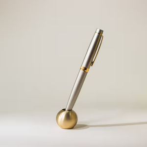 Brass Pen Stand Decorative Bull Shape Office <b>Table</b> Organizer Customized Bull Pen Holder Top Price - Product Image 5