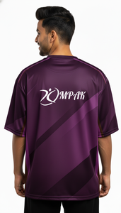 Camiseta Casual Oversize para Hombre, Sublimada, Estilo Urbano, Corte Regular, Transpirable, Ecológica, de Poliéster/Algodón, Prenda de Moda - Product Image 4