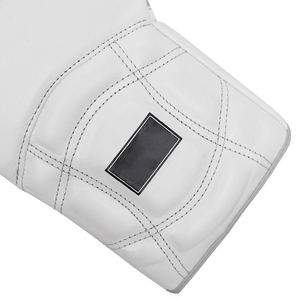 Gants de boxe en cuir blanc avec sangle de poignet réglable pour l'entraînement des adultes, le sparring, le sac de frappe, le MMA, le kickboxing, le Muay Thai - Product Image 6