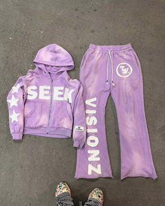 Conjunto Deportivo para Hombre con Estampado Acid Wash, Ropa Deportiva Premium, Tela Ligera y Cómoda, Diseño Moderno con Estampado Acid Wash para Gimnasio - Product Image 6