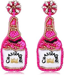 Pendientes Étnicos Indios con Cuentas de Semillas, Joyería Tradicional Hecha a Mano a Precio Económico - Product Image 5