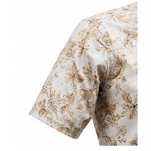 Camisa de Diseño Abstracto para Hombre, Camisa de Uso Diario con Tela Ligera y Transpirable de Mezcla de Algodón - Product Image 4