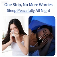 Bandelettes nasales Leici pour le sommeil, soutien respiratoire, aide à la circulation d'air, hypoallergéniques, en tissu non tissé