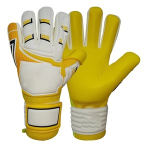 Gants de gardien de but de football professionnels personnalisés avec logo, respirants, coupe-vent, de haute qualité, pour hommes et femmes, en caoutchouc, pour l'entraînement en extérieur - Product Image 4