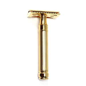 Safety Razor Top High Quality Full Gold Single Edge Disposable Safety Razor for <b>Men</b> with Professional Stainless Steel Blades - Product Image 6