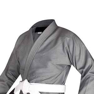 Kimono de judo de qualité supérieure, confortable, style actuel, uniforme blanc unisexe, matière Spandex/Poly/Coton, utilisation toute saison, pas cher - Product Image 6