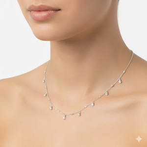 Pendentif en argent 92,5 personnalisé avec diamant de laboratoire, fabrication OEM ODM, collections de bijoux à marque privée, fabricant indien de bijoux fins de qualité supérieure - Product Image 5