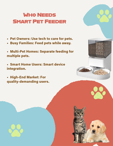 Mangeoire pour animaux de compagnie durable avec interaction audio HD et bols en acier inoxydable - Product Image 3